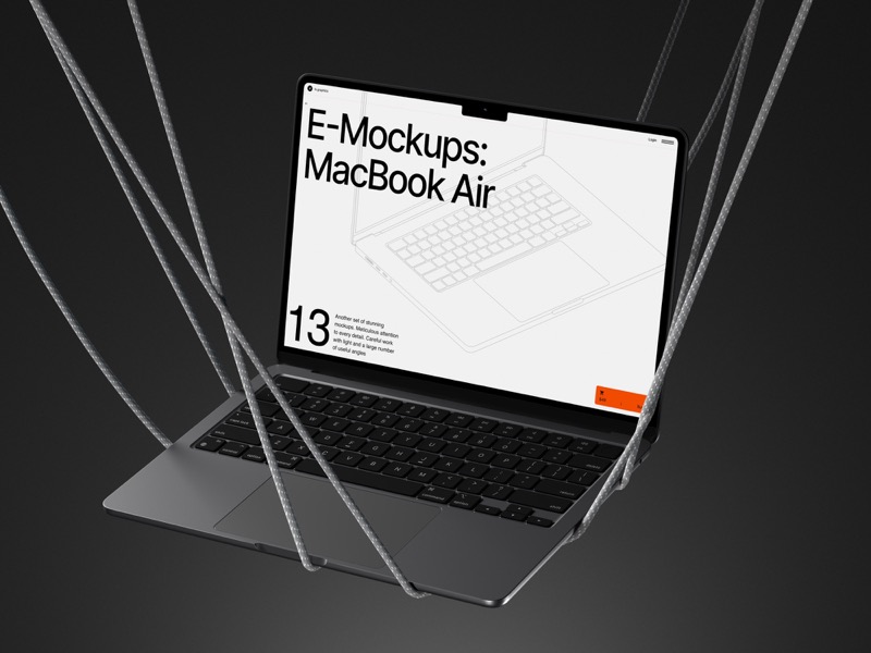 E-Mockups: MacBook Air, 03