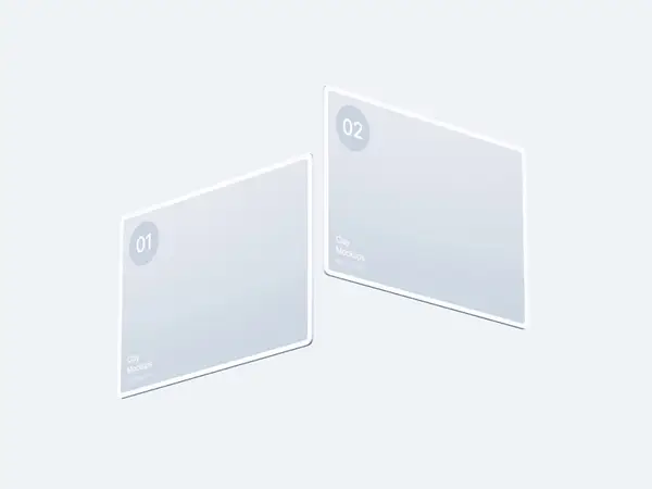 Monitor Clay Mockups, 05