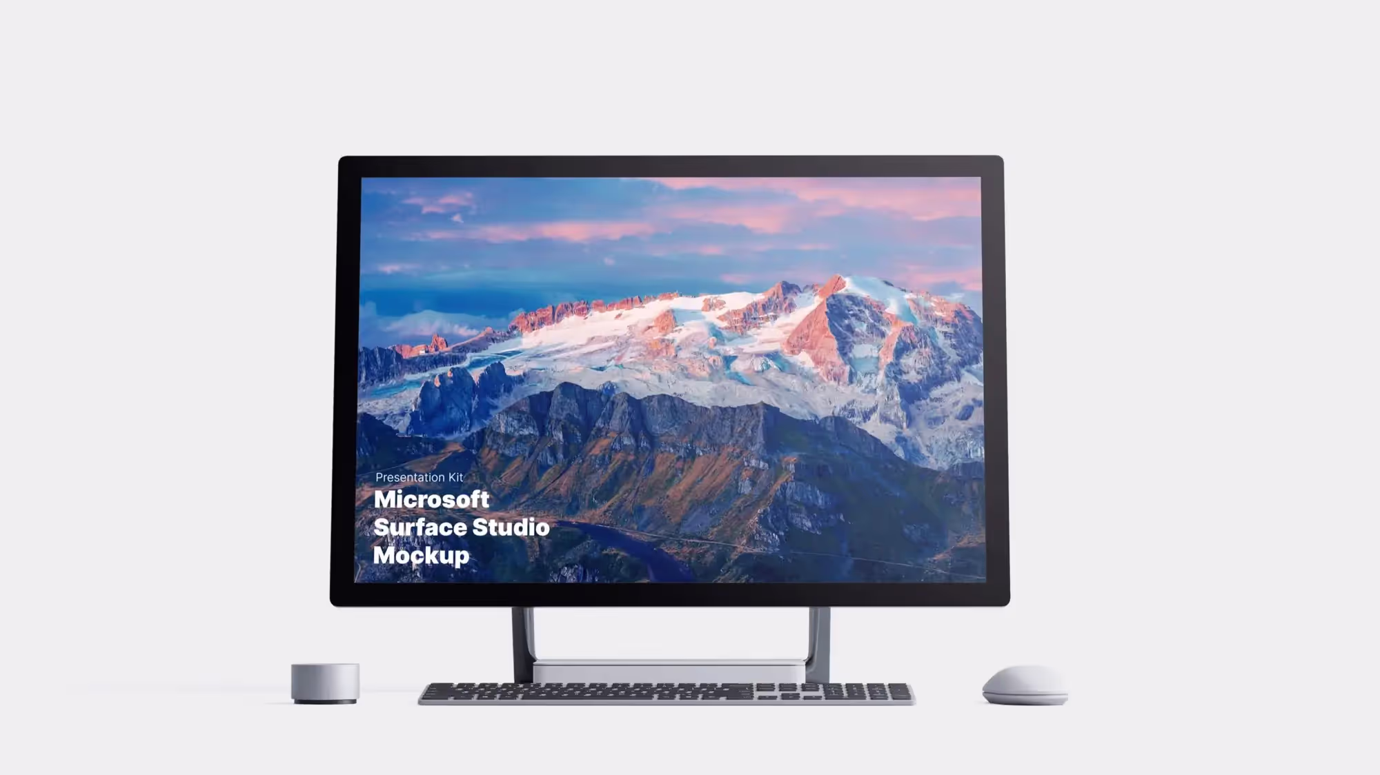 Microsoft Surface Studio 2 Mockups