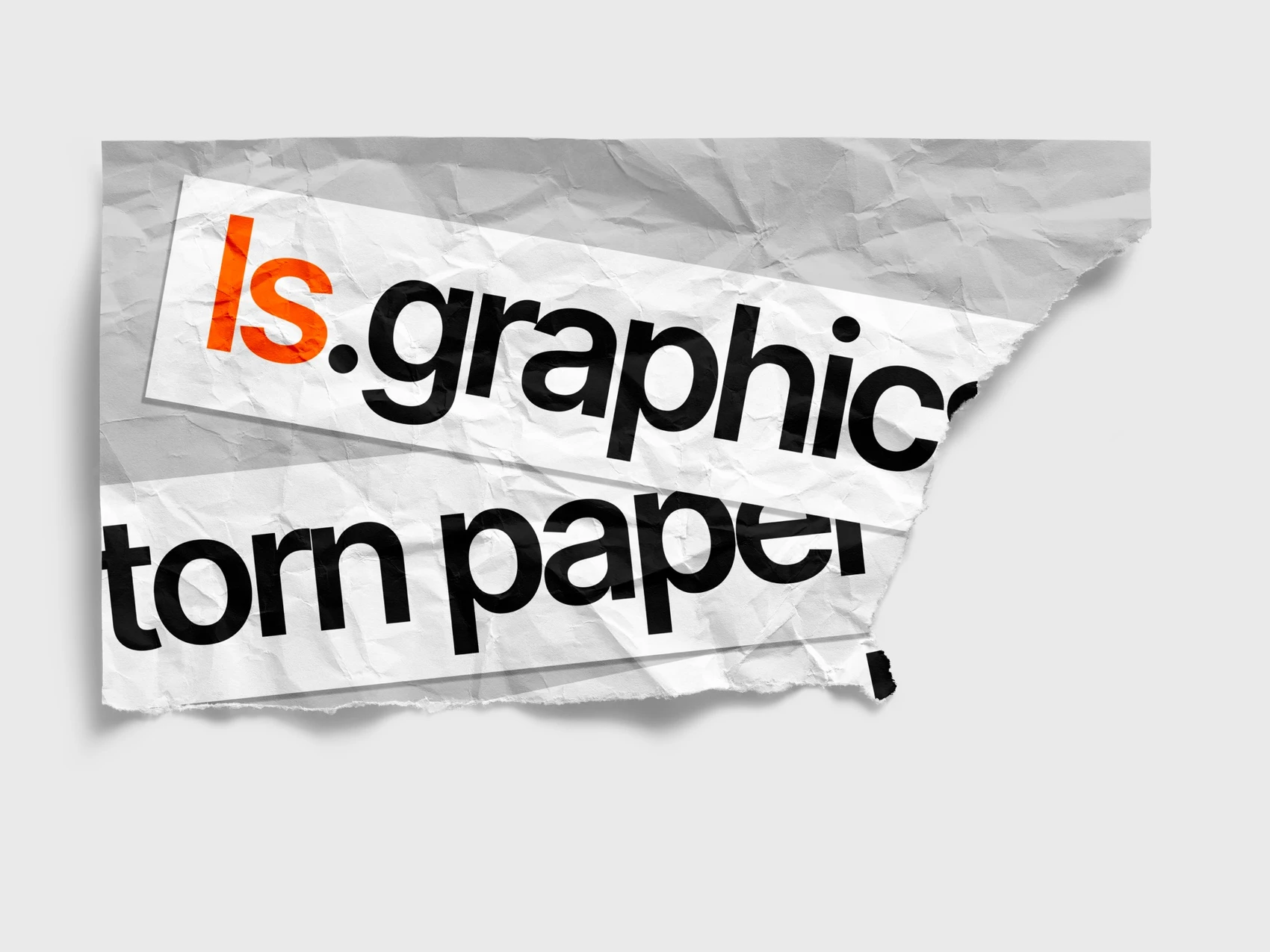 Torn Simple Poster Mockup, US, 07 1