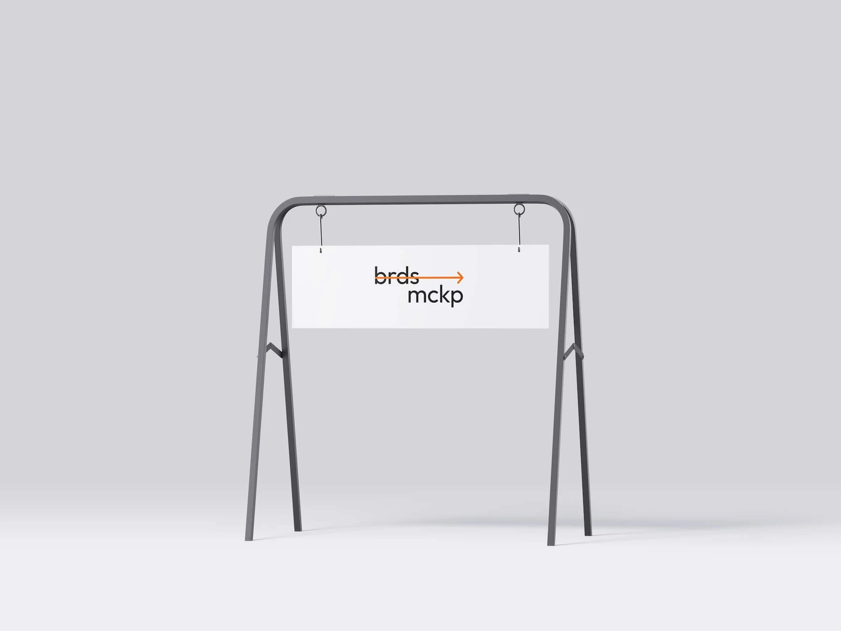 Creative Hanging Sign Mockup, Isolated, 19 1