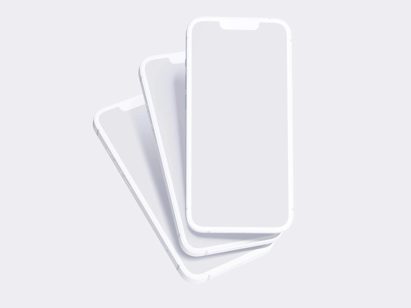 iPhone 13 Clay Mockups, 08 1