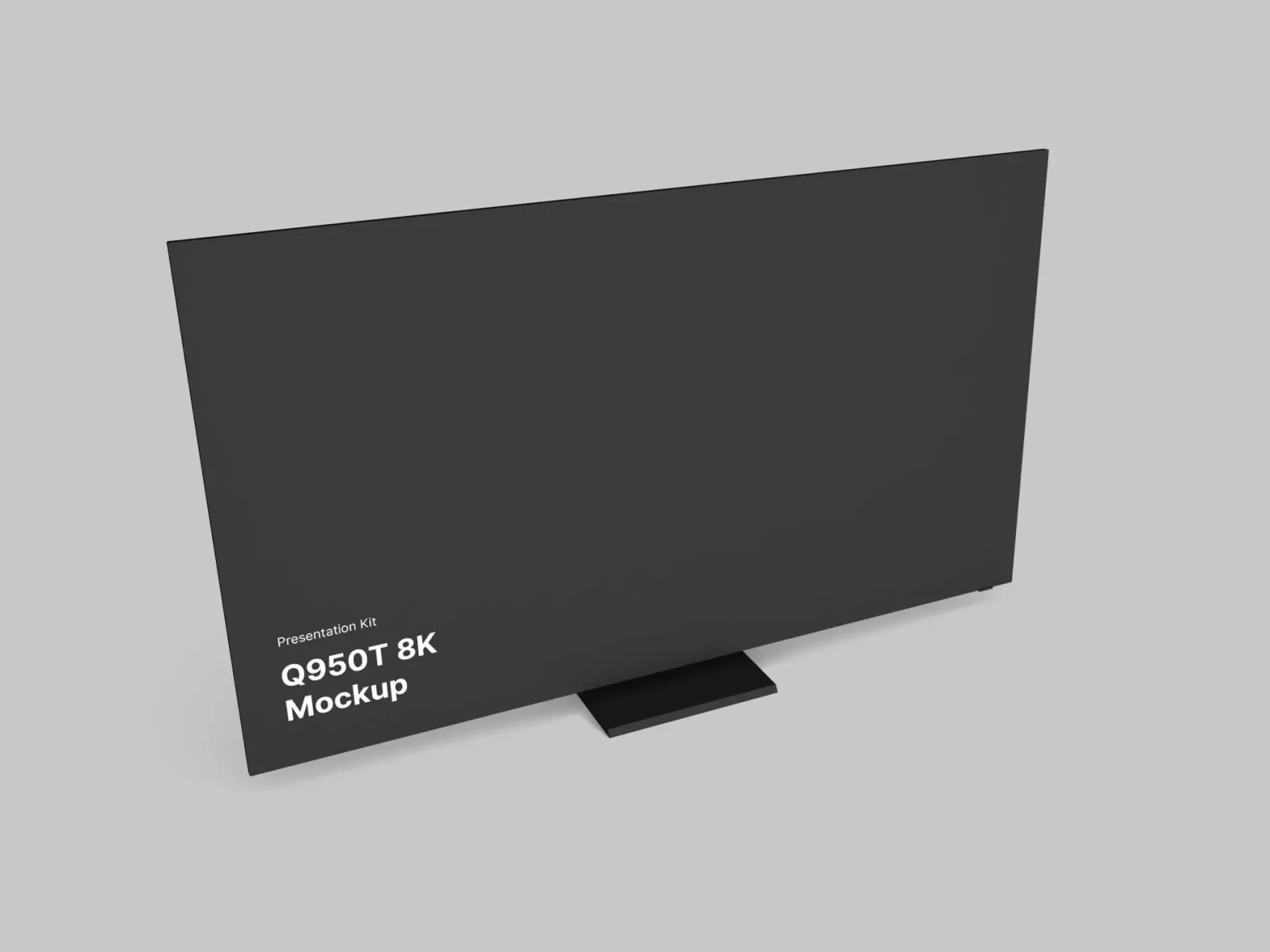 Samsung TV Mockup (Q950T 8K) 22