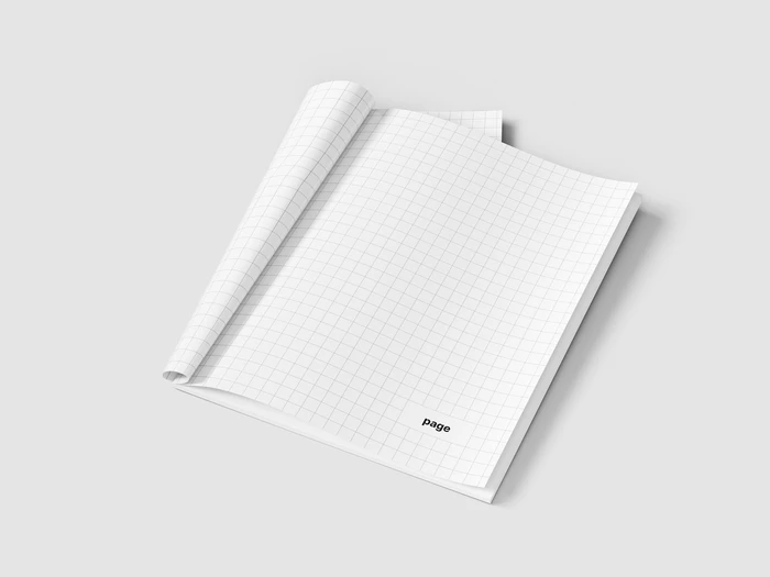 Magazine Mockup, US Landscape, 08 1