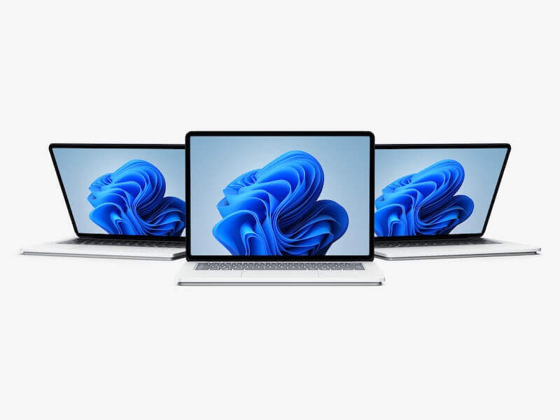 Laptop Studio Mockups: 08