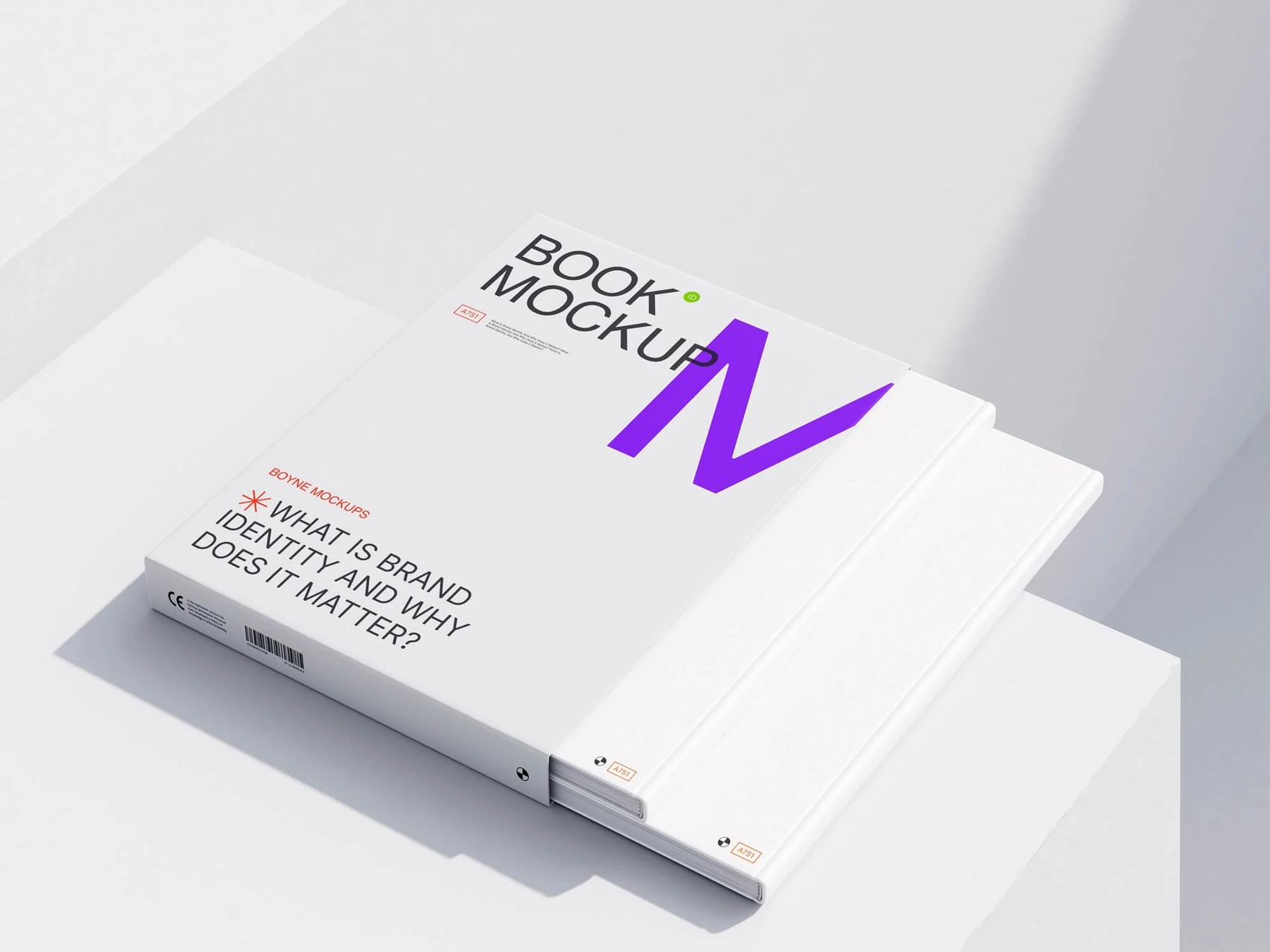 Boyne, Book Mockups and Book Packaging Mockup, EU, 16 1