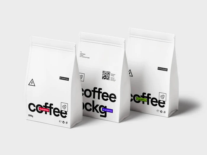 Coffee Bag Mockups