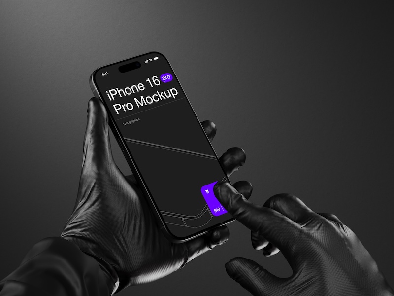 T-Mockups: iPhone 16 Pro Mockups, 8