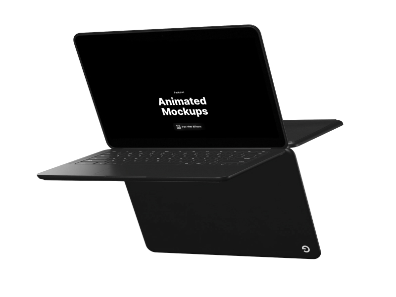 PixelBook Go Looped Animated Mockup, 08