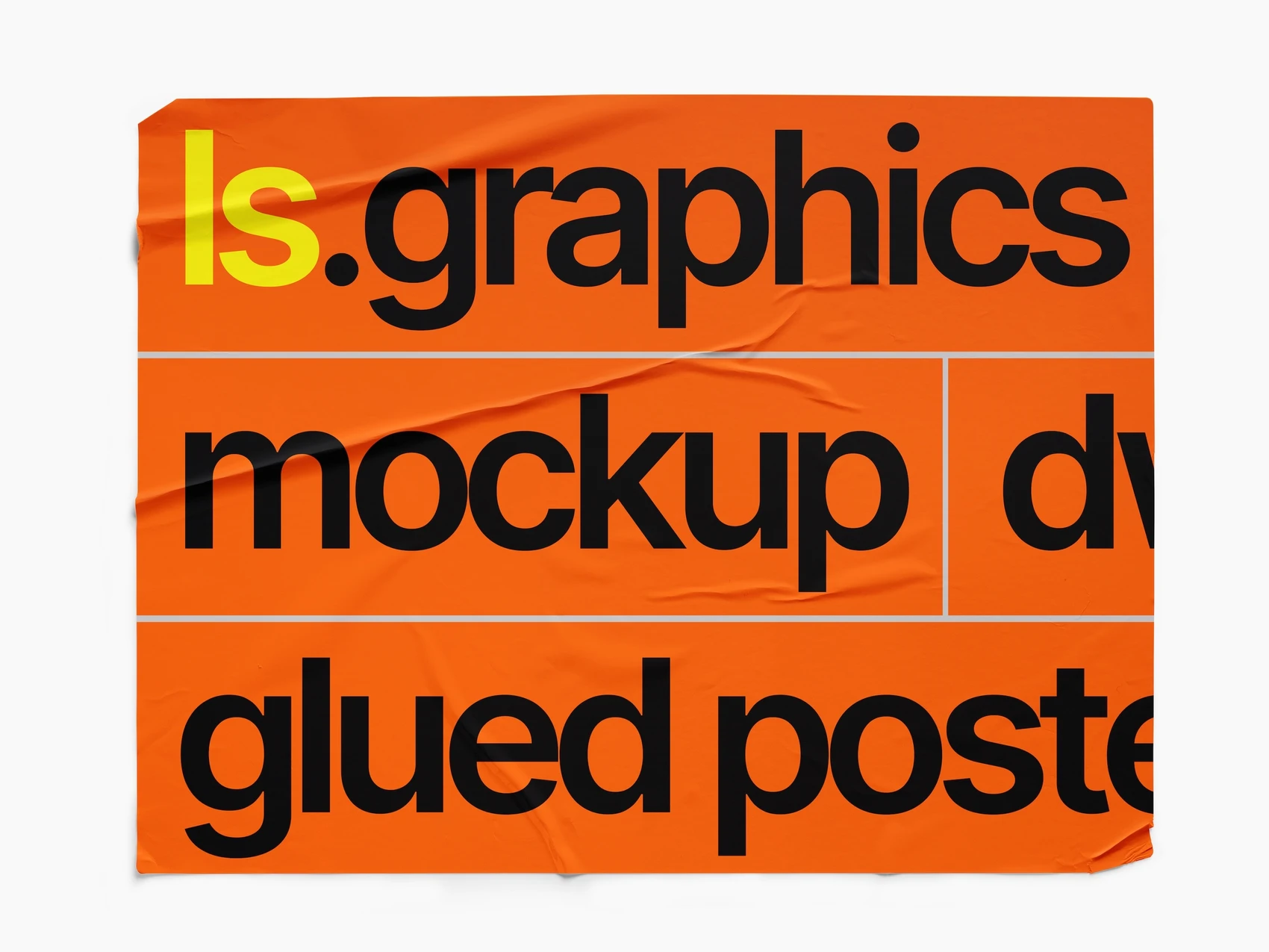 Glued Paper Mockup, US, Glossy, 27 1