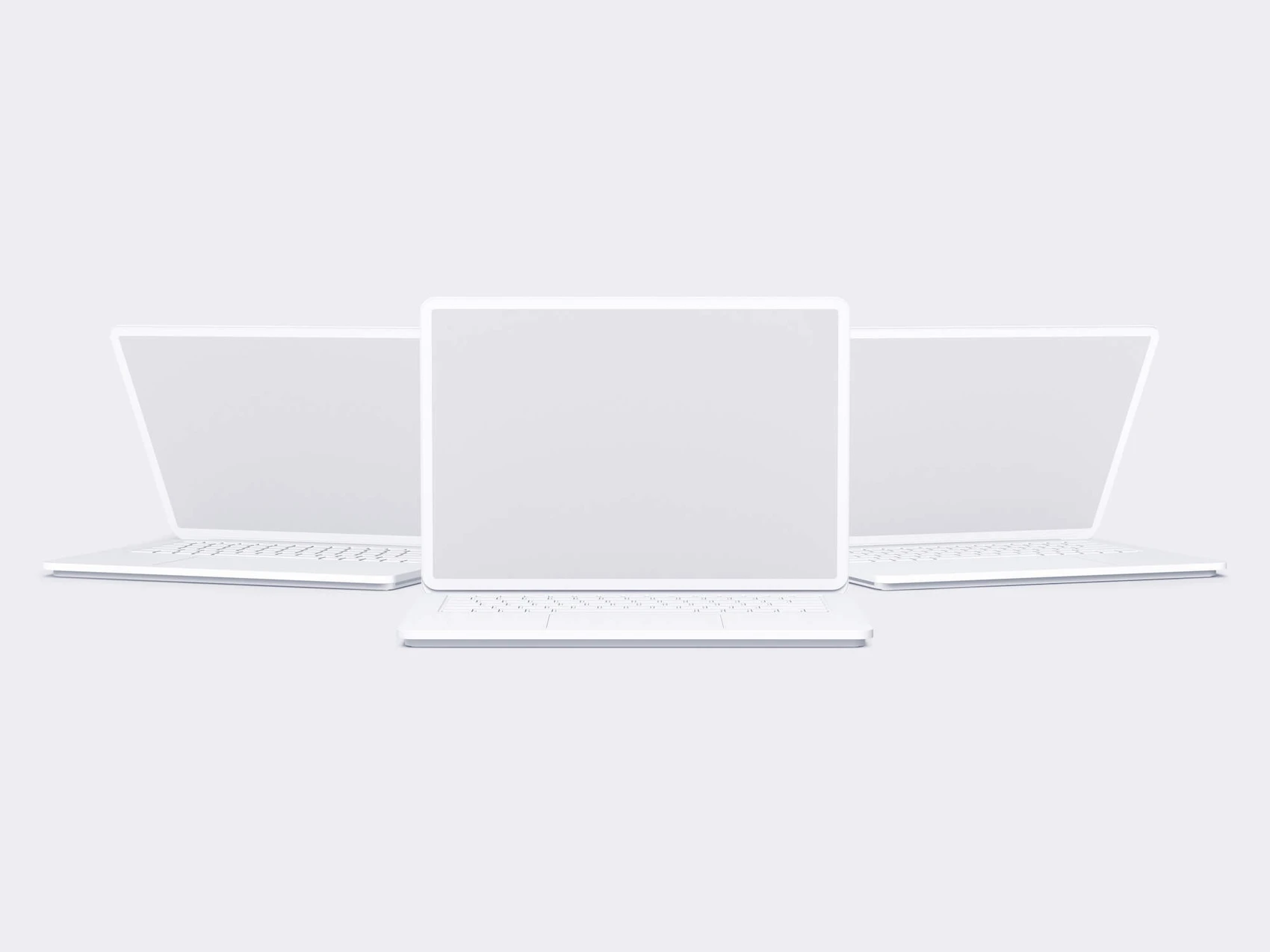 Laptop Studio Clay Mockups: 08 1