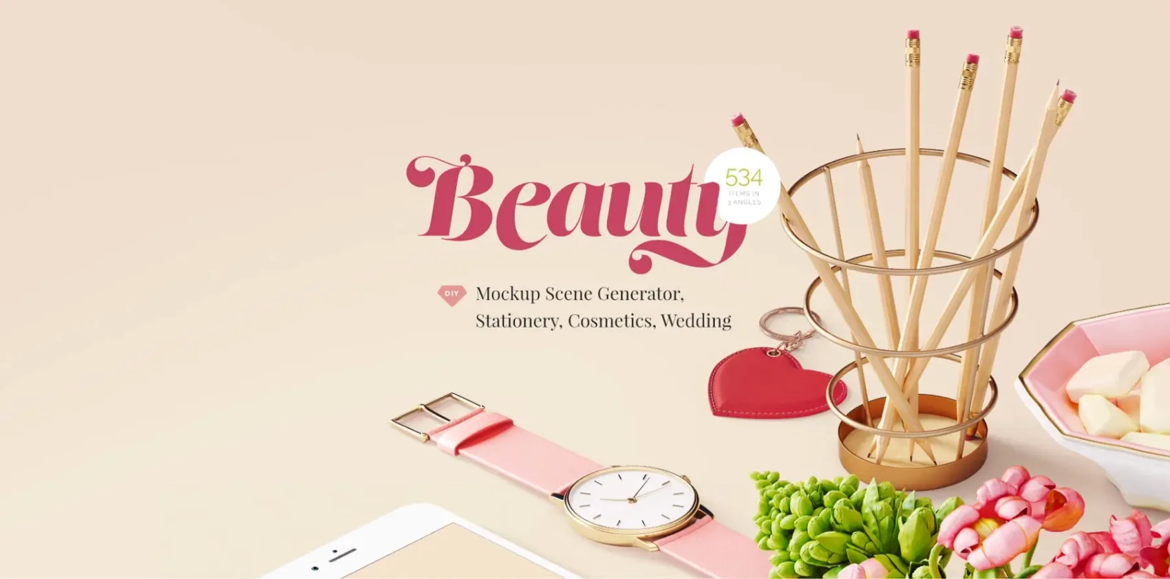 Beauty Mockup Scene Creator 1