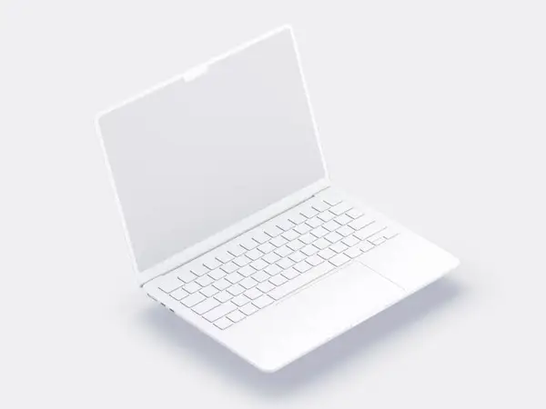 MacBook Air (M2) Clay Mockups, 15