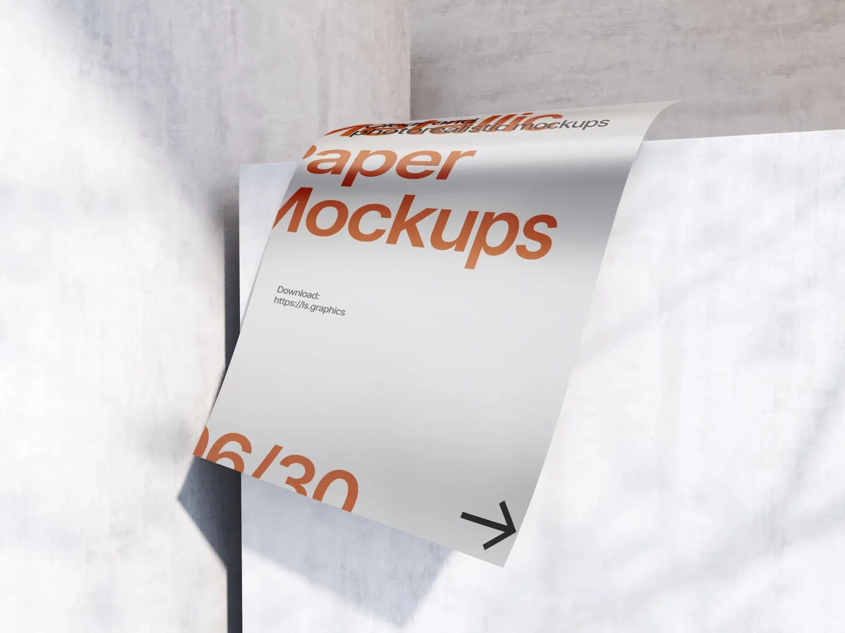 Metallic Paper Mockups 14