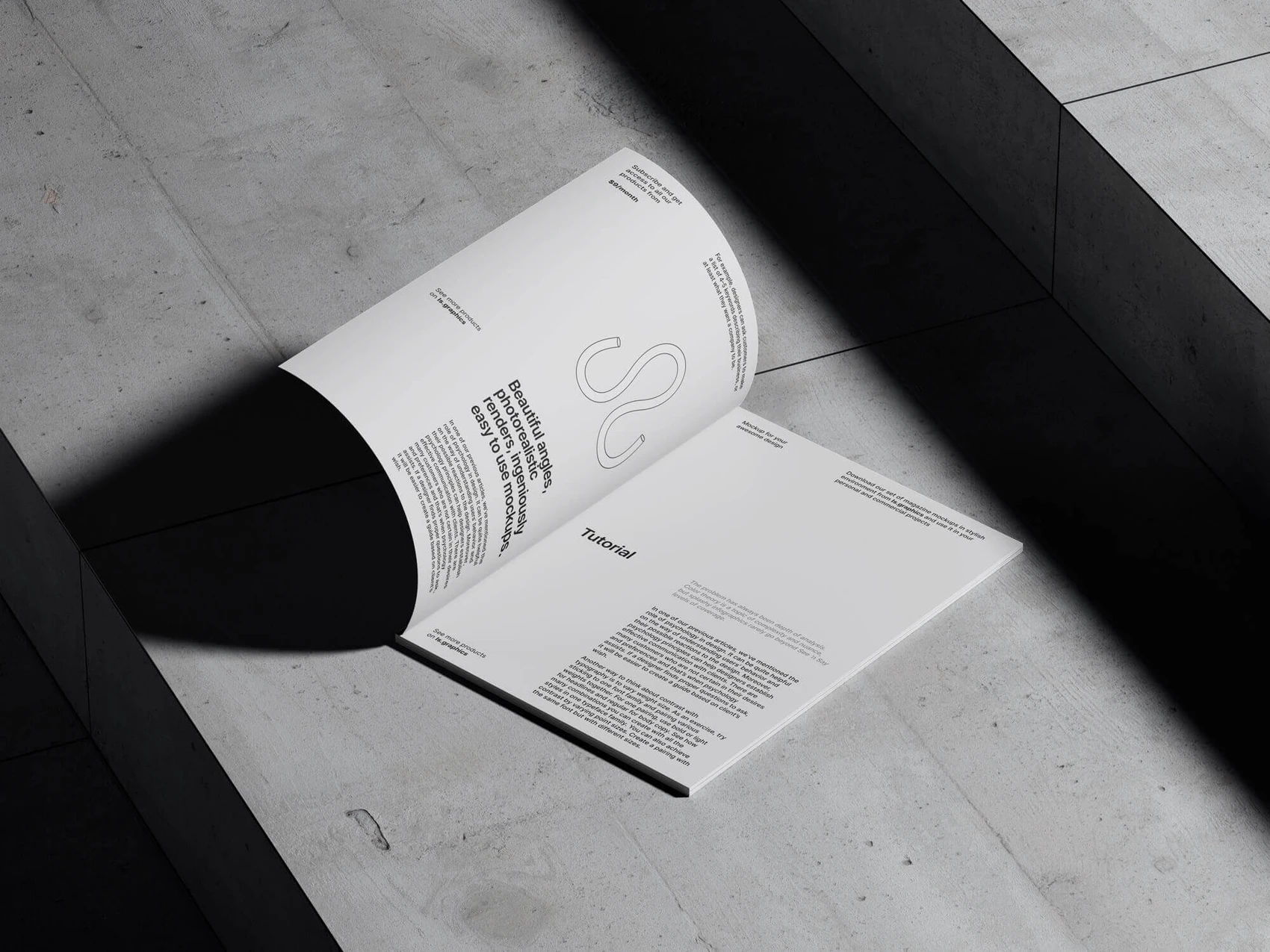 Bode, Magazine Mockup, EU, 03 1