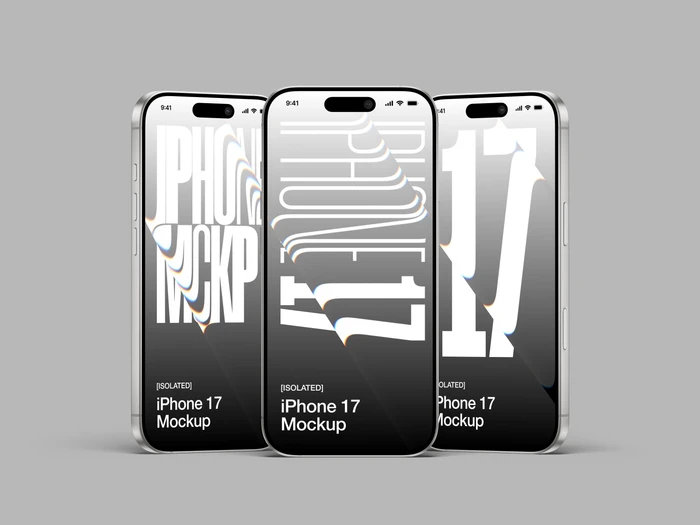 iPhone 17 Mockup, Scene 2