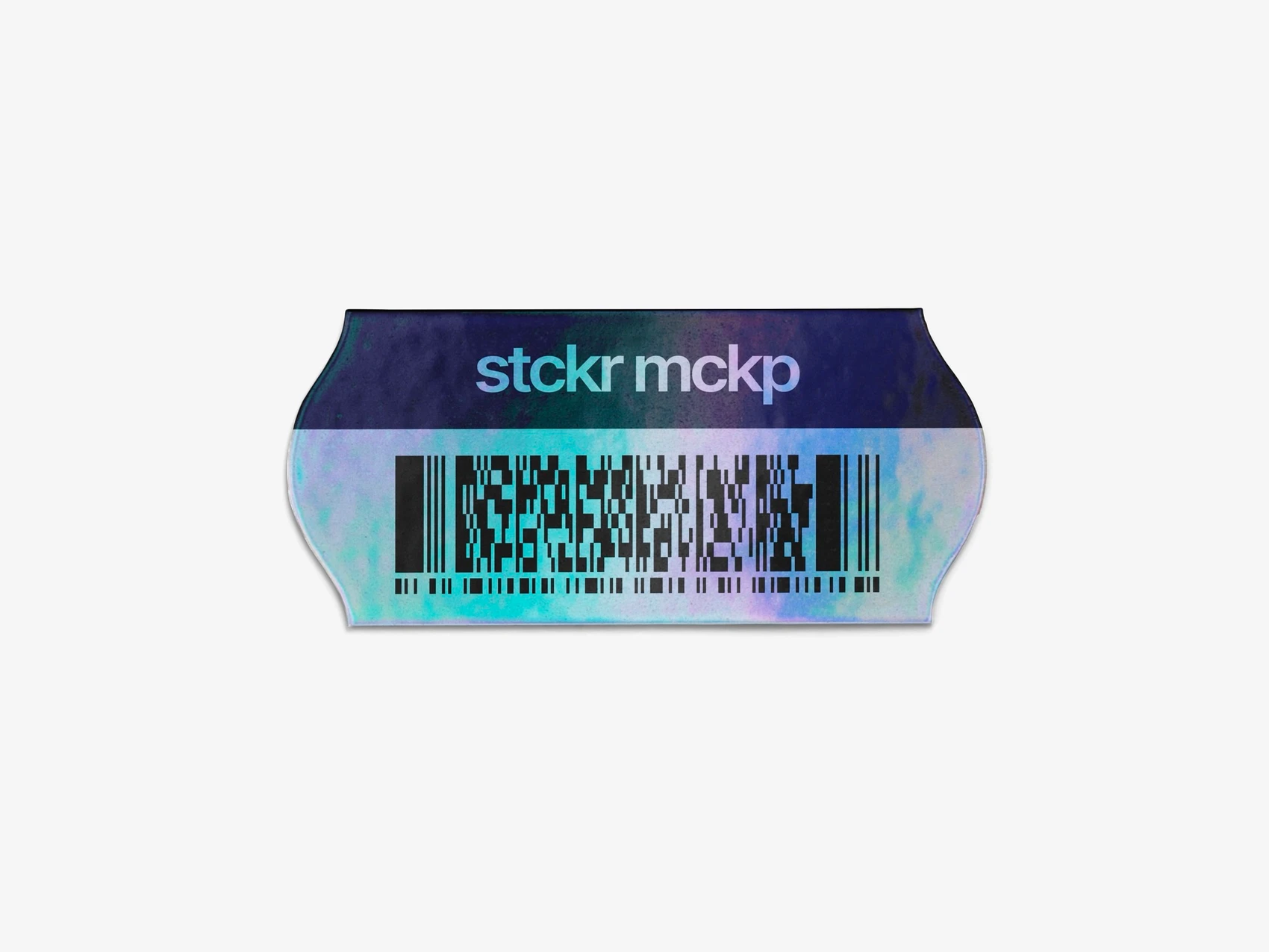 Holographic Sticker Mockup, Scene 18 1