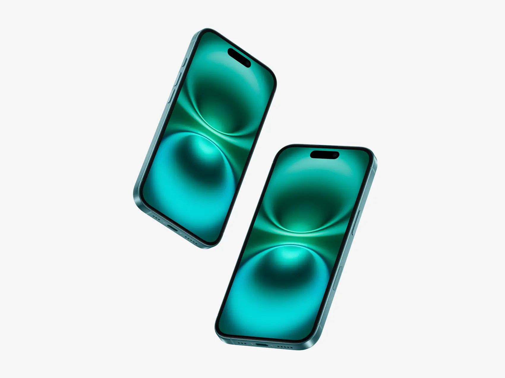 Free iPhone 16 Mockup 3