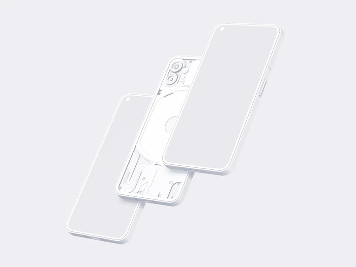 Nothing Phone Clay Mockup: 3 1