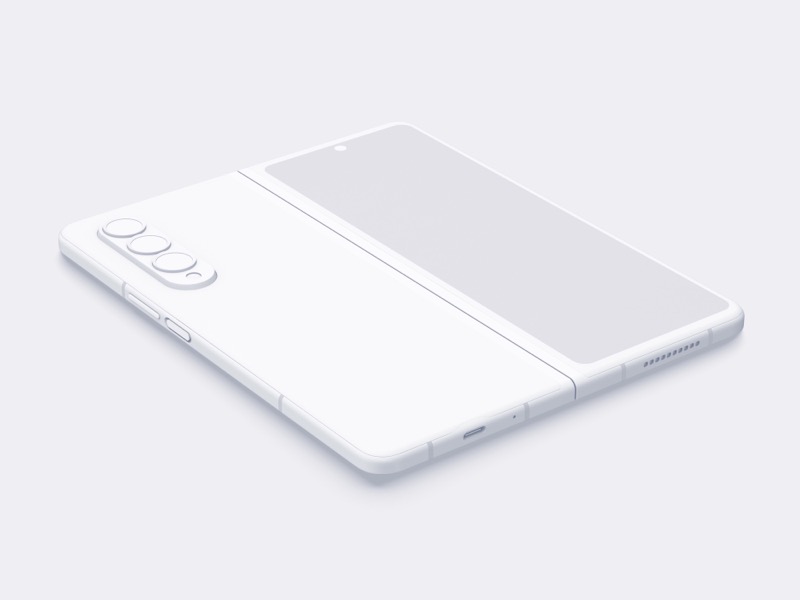 Samsung Galaxy Z Fold3, Clay 19