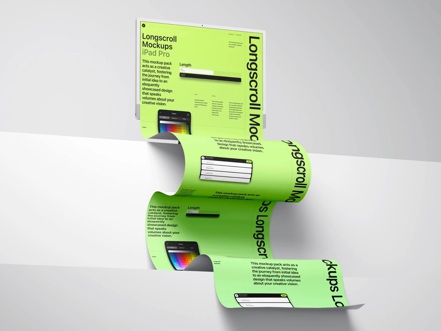 iMac 24 inch Longscroll Mockups 1