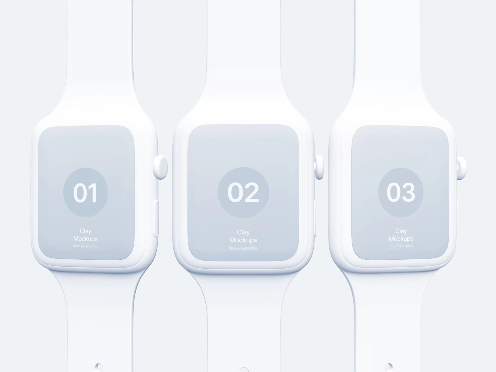 Watch Clay Mockups, 03 1