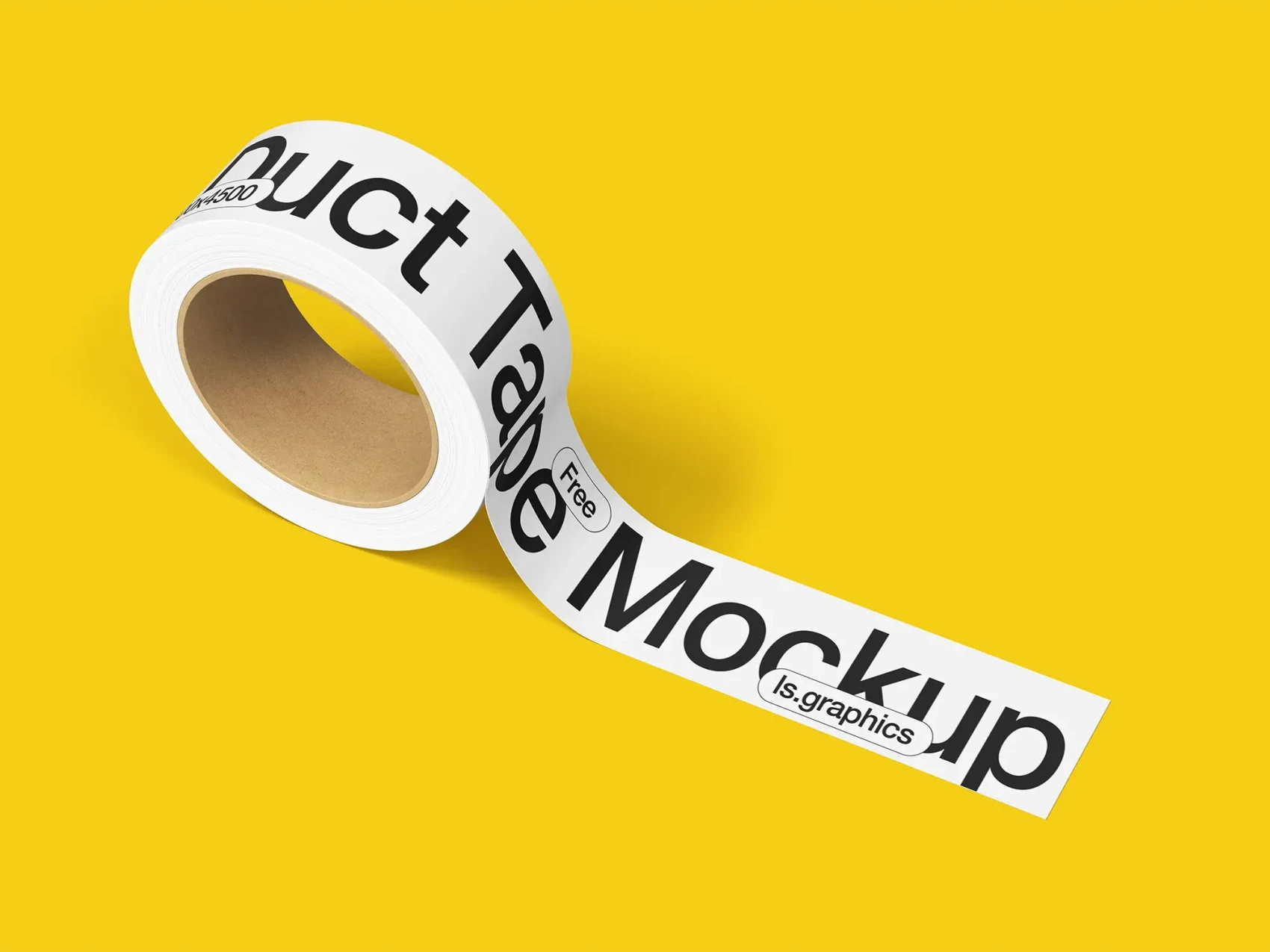 Free Duct Tape Mockup 1