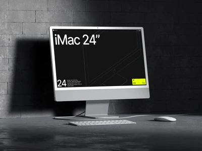 G-Mockups: iMac 24 Inch