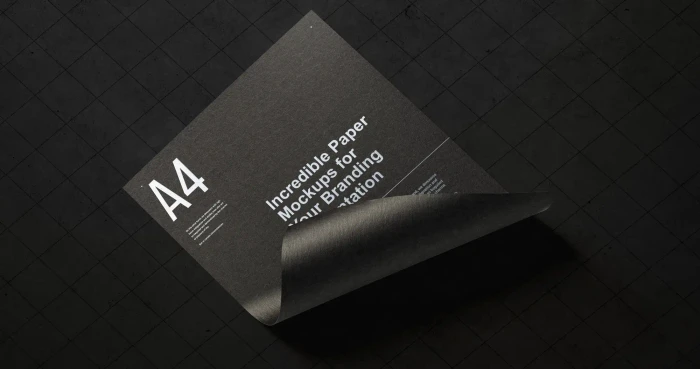 Branding Paper Mockup [PSD]