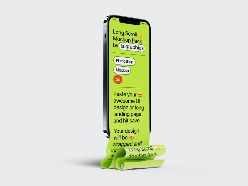 Long Scroll Mockups, 15