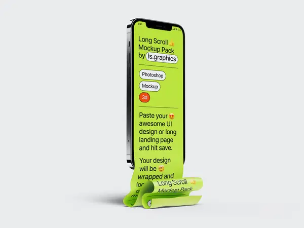 Long Scroll Mockups, 15