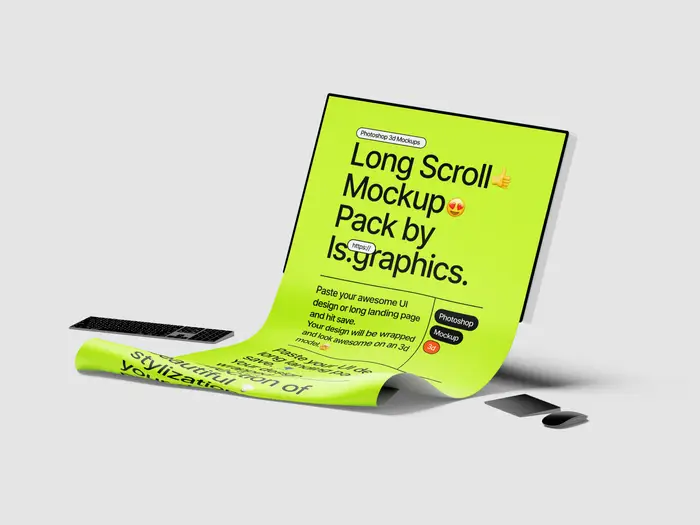 Long Scroll Mockups, 11