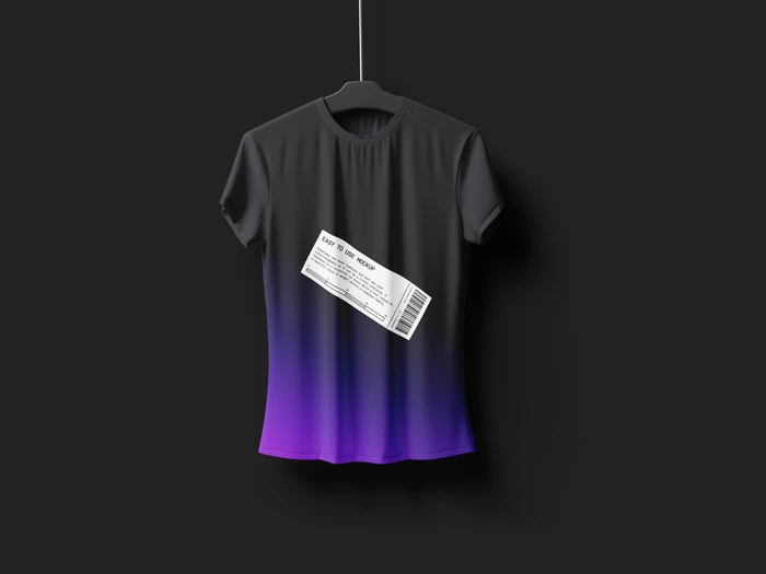 T-Shirt Mockup, Style 02, 07