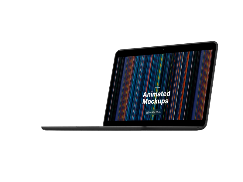 PixelBook Go Looped Animated Mockup, 03