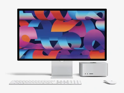Mac Studio & Studio Display Mockups
