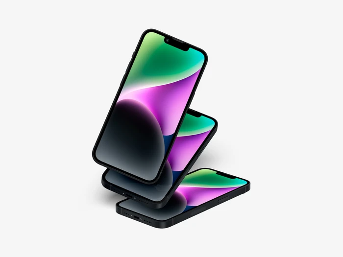iPhone 14 Mockup, 07
