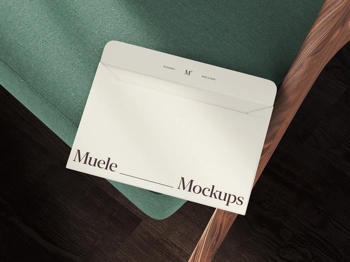 Muele, Envelope Mockup, US, Scene 14 1
