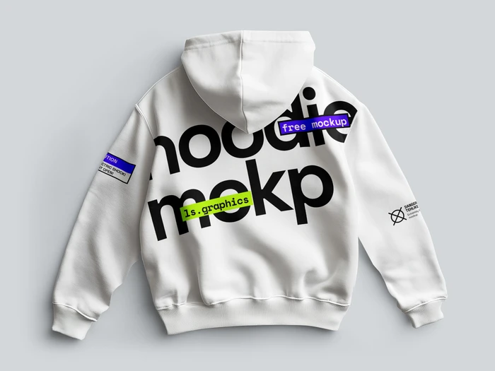 Isolated High Resolution Free Hoodie Mockup