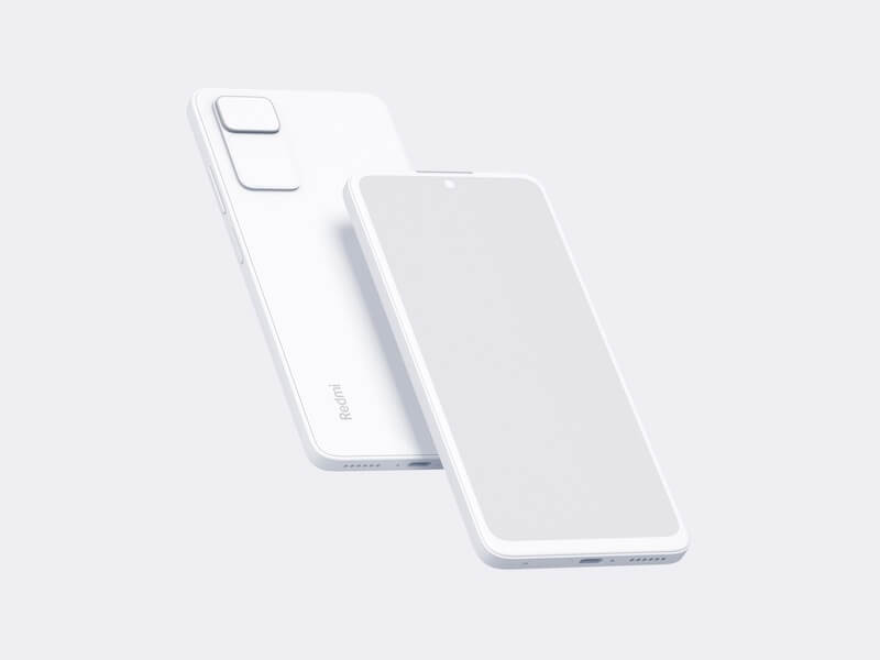 Redmi Note 11 Pro Clay Mockups, 15
