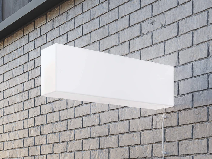 Sign Mockup, Lightbox, 06