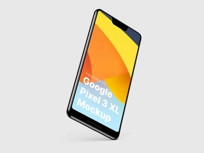 Google Pixel 3, Google Pixel 3 XL Mockups