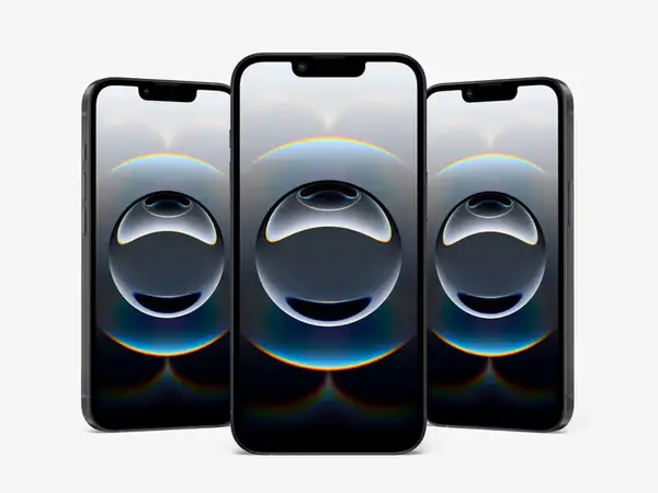 iPhone 16e Mockup, Scene 03