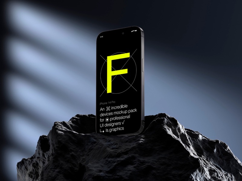F-Mockups: iPhone 14 Pro Max, 08
