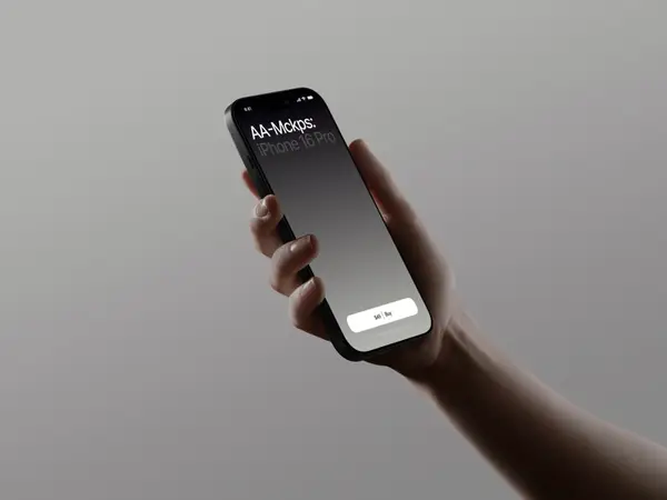 AA-Mockups: iPhone 16 Pro, Scene 01