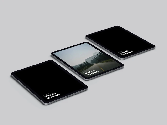 iPad Air (2020) Mockups, 07