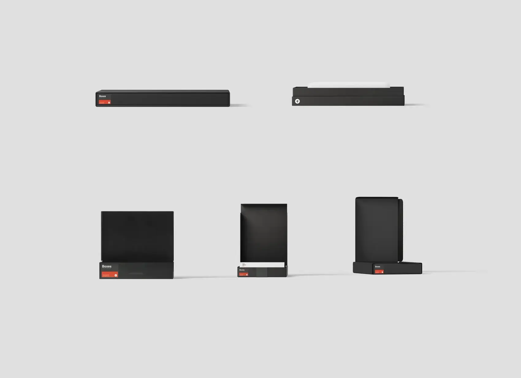 Kraft Box Mockups 3