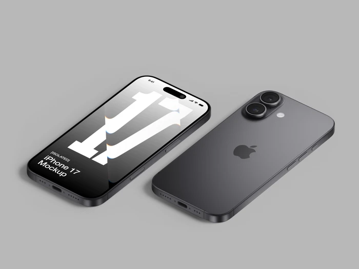 iPhone 17 Mockup, Scene 7