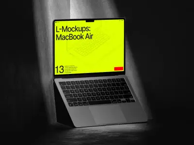 L-Mockups: MacBook Air