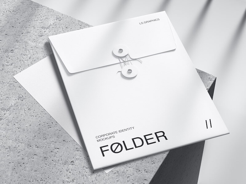 Qubus, String Folder Mockup, US, 11