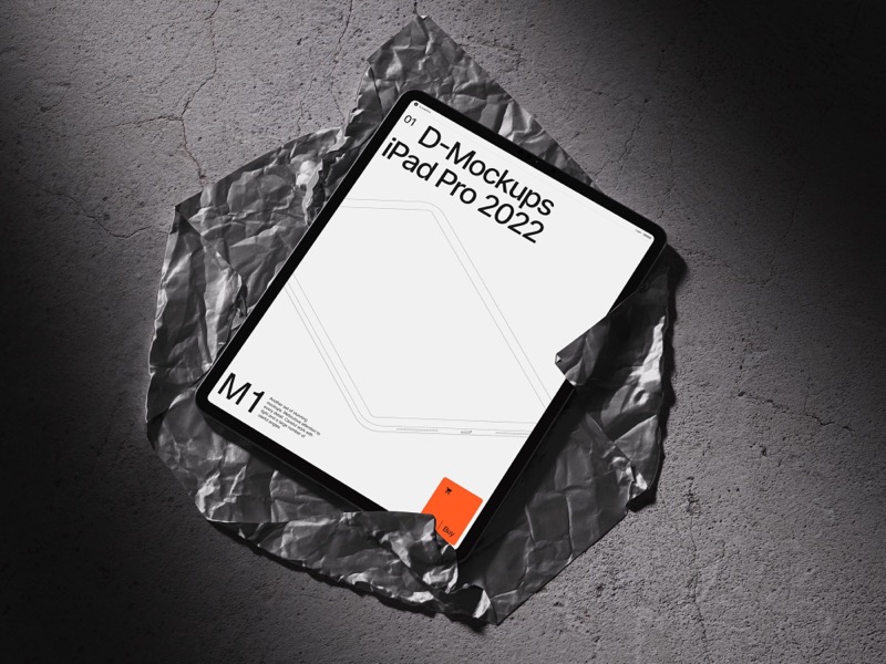 D-Mockups: iPad Pro, 04